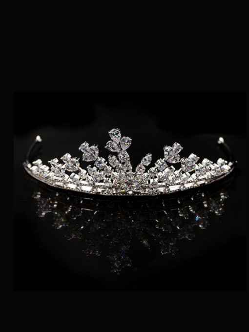 Cong Love Sweetly Sparking Micro Pave Zircons Hair Accessories 0