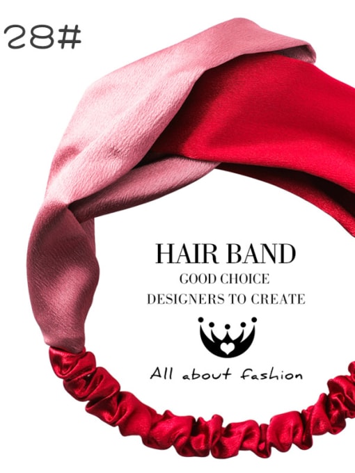 28#B6106 Sweet Hair Band Multi-color Options Headbands