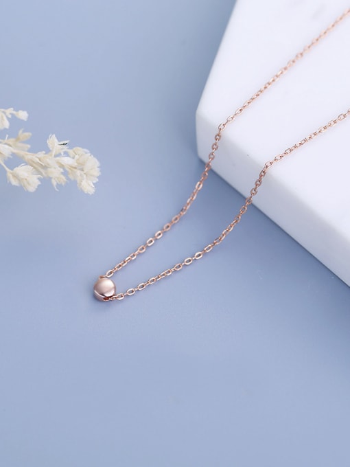One Silver 2018 Rose Gold Plated Necklace 3