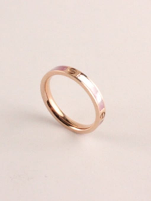 GROSE Simple and Stylish Shell Fashion Ring