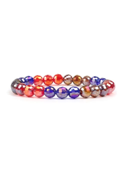 handmade Colorful Elegant Glass Beads New Design Women Bracelet 2