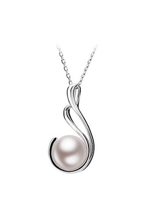 EVITA PERONI Fashion Freshwater Pearl Geometrical Necklace 0