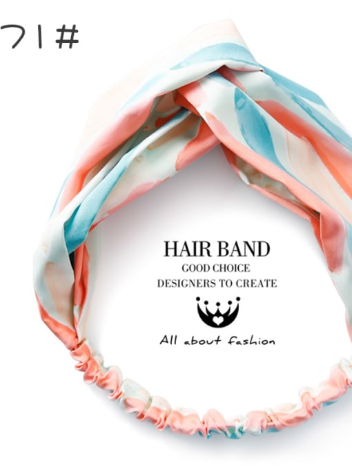 71#B6308 Sweet Hair Band Multi-color Options Headbands