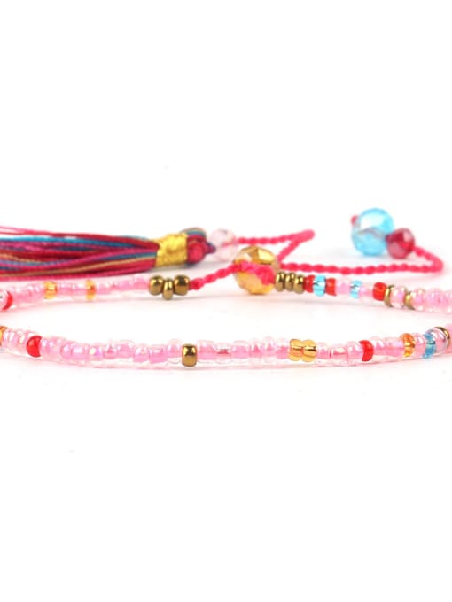 HB567-J Handmade Stretch Colorful Women Bracelet