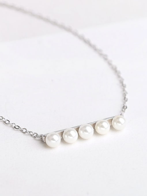 Peng Yuan Freshwater Pearls Silver Women Necklace 0