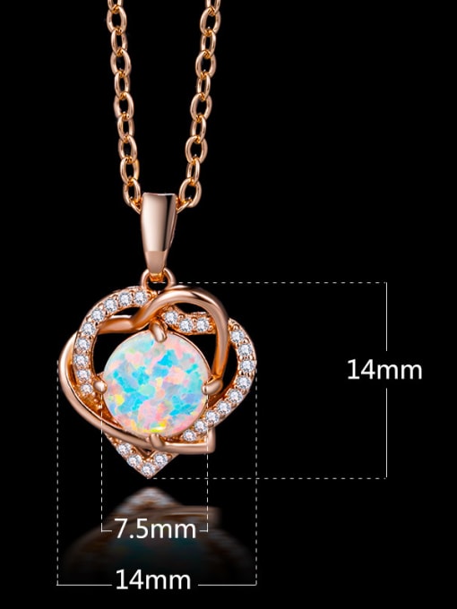 Rose Gold 2018 2018 Heart-shaped Necklace