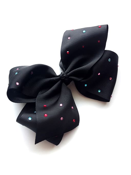 Black Hairpin Bow Hair Band