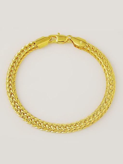 Yi Heng Da Women High Quality Gold Plated Copper Bracelet 0