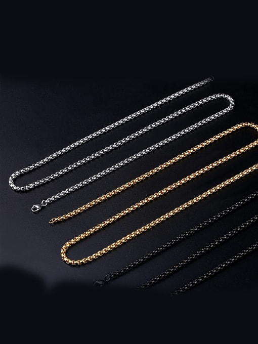 RANSSI Titanium Simple Necklace 1