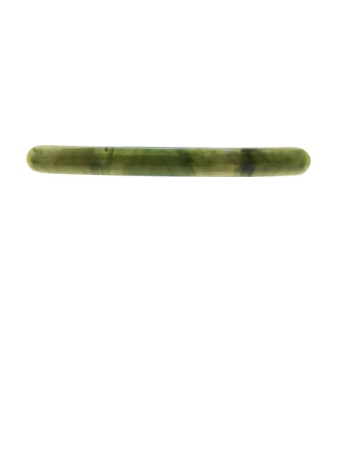 Military green - 10 cm Alloy With  Cellulose Acetate Fashion Trendy Geometric Barrettes & Clips