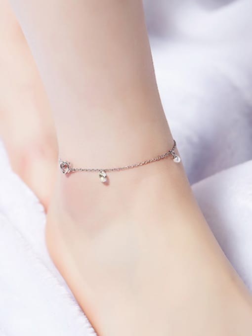 CEIDAI All-match 925 Silver Anklet 1