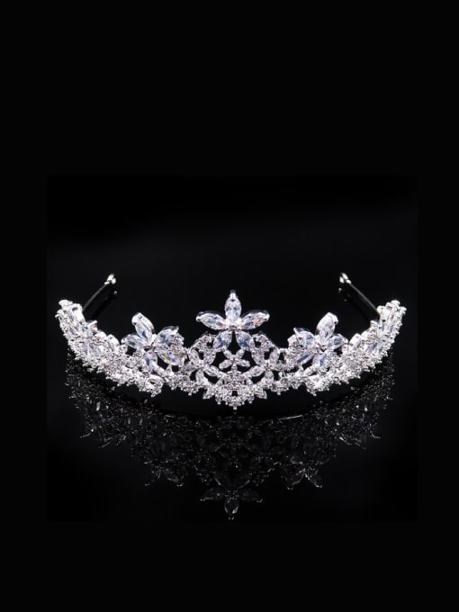 Cong Love Luxury Women Crown-shape Wedding Hair Accessories 0