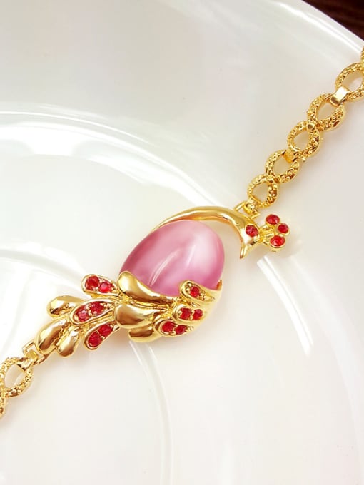 Neayou Elegant Water Drop Shaped Opal Necklace 2