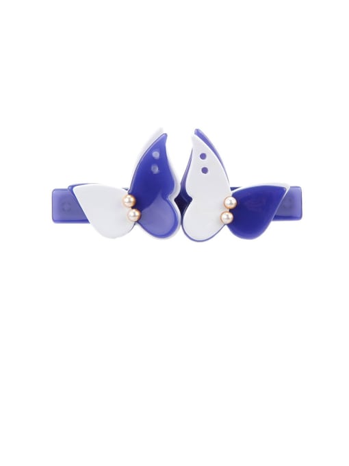 Chimera Alloy With Cellulose Acetate   Fashion Butterfly Barrettes & Clips 3