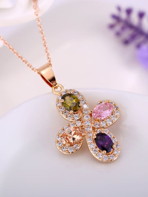 L.WIN Wedding Accessories Copper Necklace 1