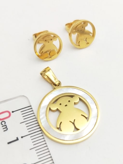 XIN DAI Stud Earrings Pendant Round Shaped Set 1