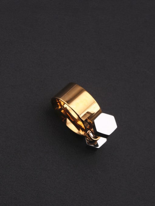 GROSE Dumbbell Personality Exaggeration Simple Ring 1