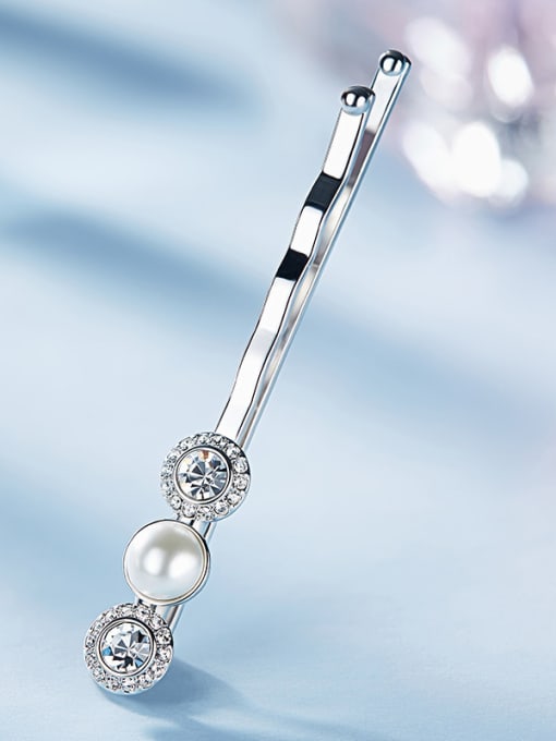 CEIDAI austrian Crystal Pearl Hairpin 0