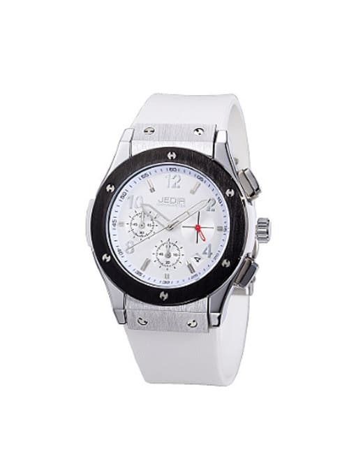 White JEDIR Brand Fashion Glossy Watch
