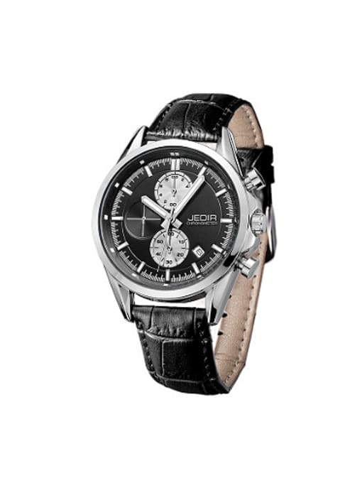 Black JEDIR Brand Fashion High-end  Mechanical Watch