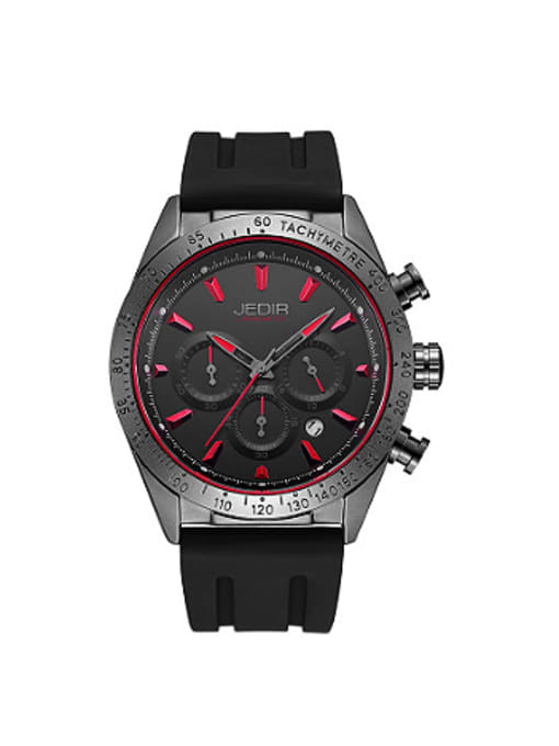 Silicone band 1 JEDIR Brand Fashion Multi-function Watch