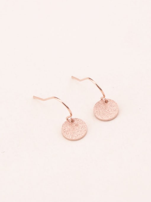 GROSE Simple and Stylish Round Earrings 1