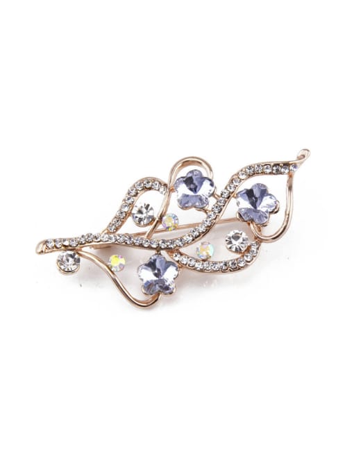 Inboe 2018 Flower-shaped Rose Gold Brooch 1