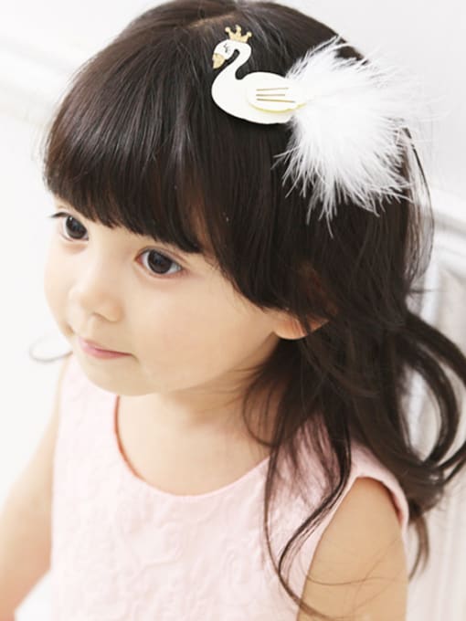 YOKI KIDS Kids' Swan Hair clip 1