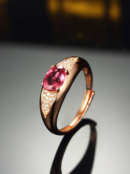 Deli Classical Ruby Gemstone Ring 0