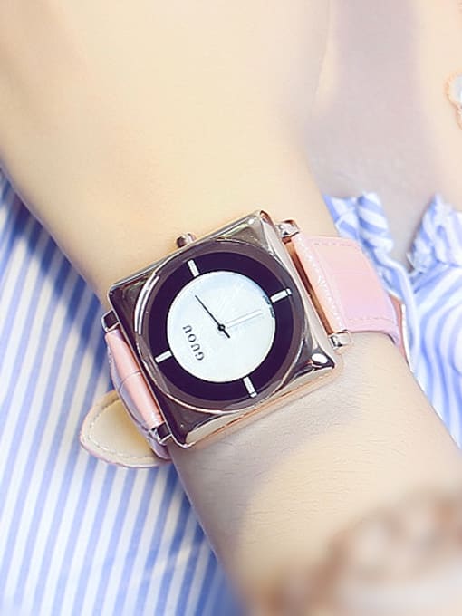 GUOU Watches GUOU Brand Trendy Square Watch 1