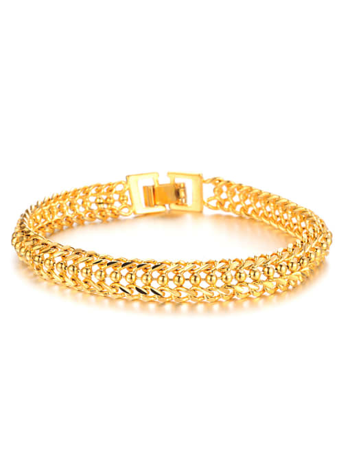 Open Sky Classical 18K Gold Plated Women Bracelet 0