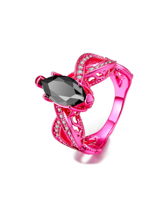 ZK Party Accessories Color Western Style Ring 0