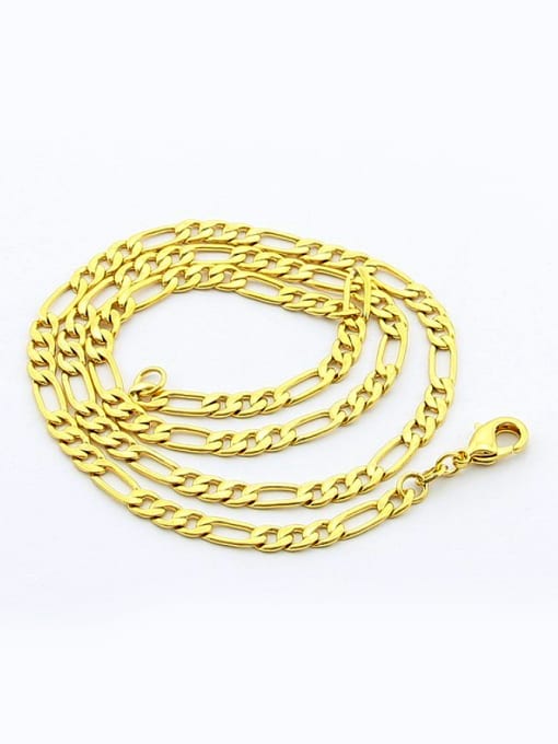 Yi Heng Da Women Simply Style Geometric Shaped Copper Necklace 0