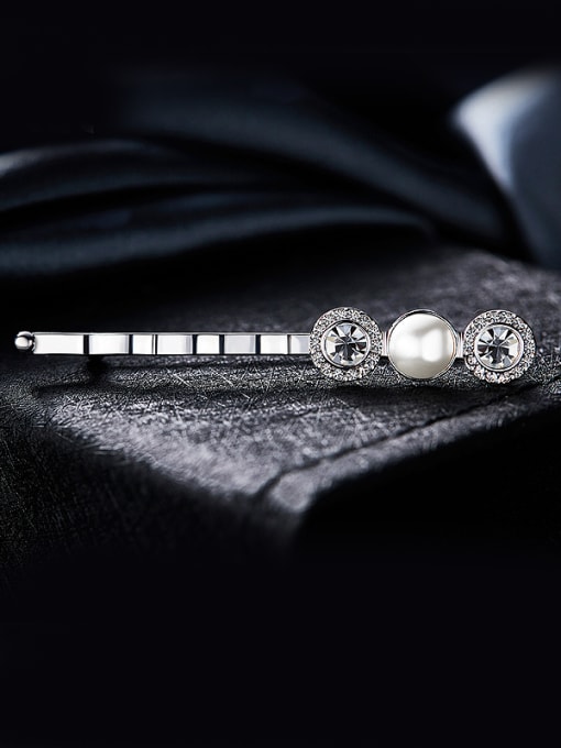 CEIDAI Elegant Pearl Crystal Brooch 0
