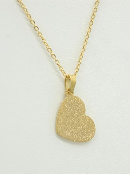 XIN DAI Heart-shape Women Clavicle Necklace 0