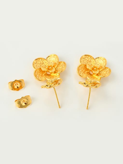 XP Retro style Flowery Stud Earrings 2