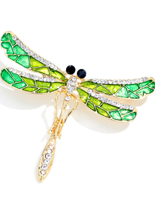 C184 Alloy With Gold Plated Trendy Insect/flower Brooches
