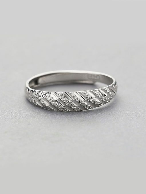 One Silver Women Elegant Geometric Shaped Ring