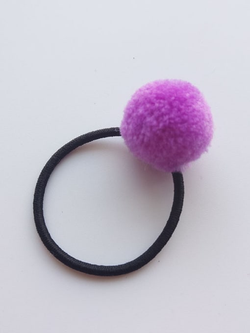 70501A Purple Ball Hair Rope
