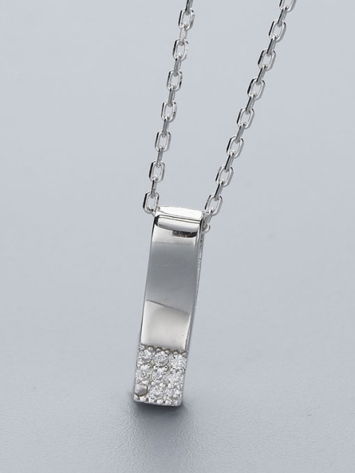 One Silver S925 Silver Whistle Necklace