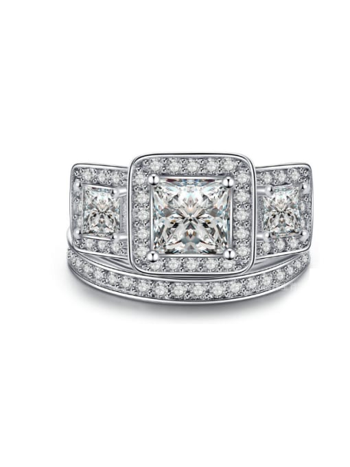 ZK Luxury Noble Design Engagement Women Ring 0