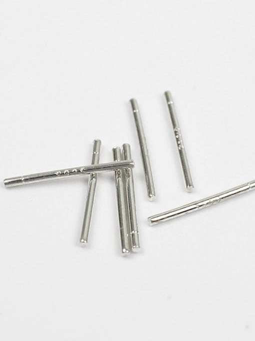 DAKA Sterling silver hypoallergenic ear pin printing 925 2