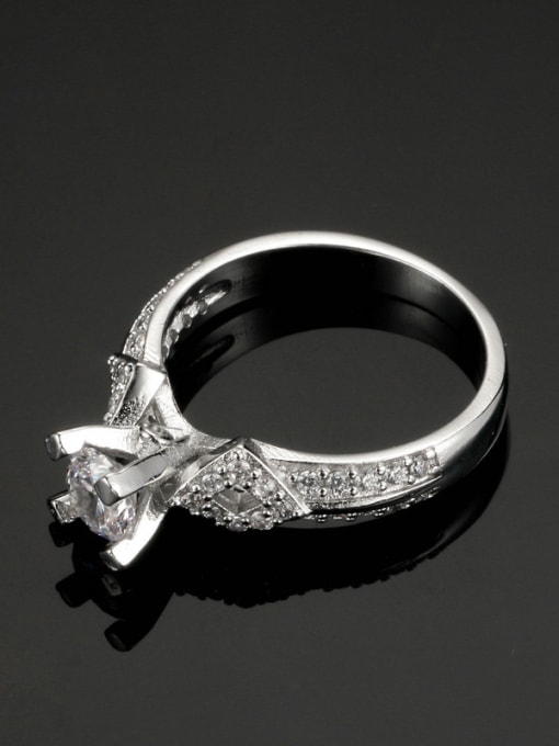 ZK Arrow and Heart Zircons Fashion Ring for Wedding 2