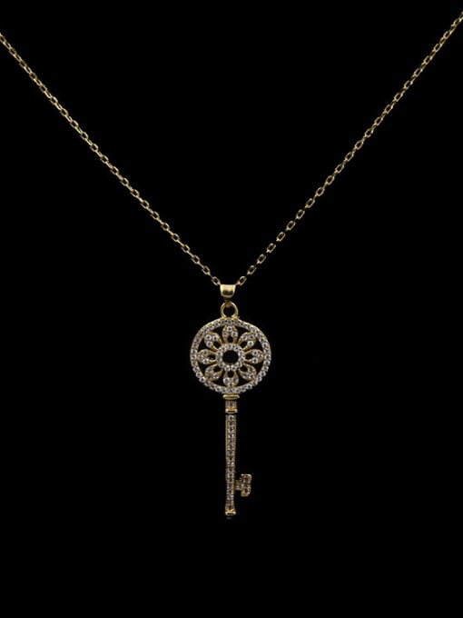 My Model Sun Flower Key Necklace 4