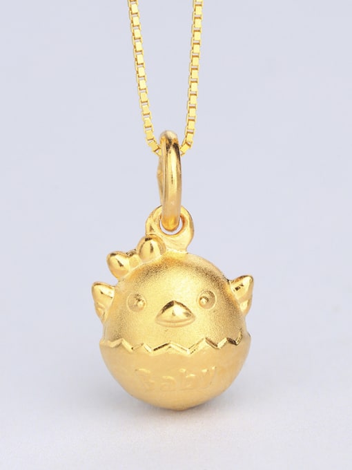 Yellow Cute Chicken Pendant