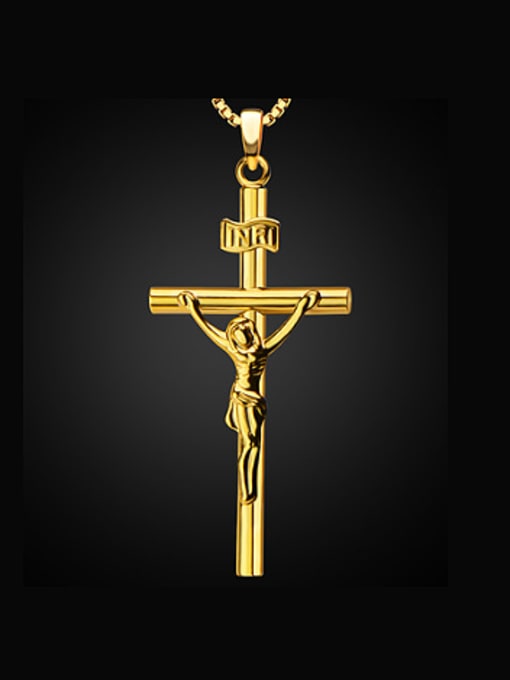 Days Lone Cross of Christ Necklace 0