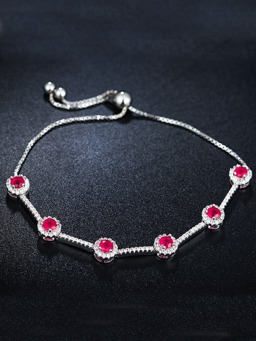 UNIENO Pink Zircon Bracelet 0