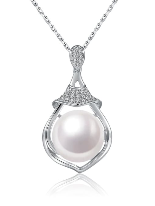 EVITA PERONI Fashion Freshwater Pearl Heart-shaped Necklace 0