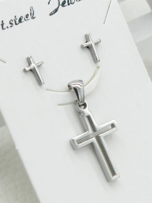 XIN DAI Western Style Cross Stainless Steel Set 0