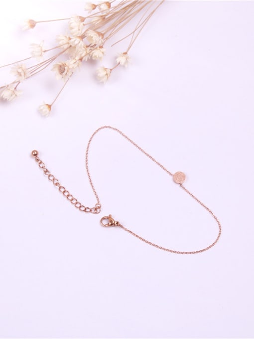 GROSE Rose Gold Plated Fashion Women Anklet